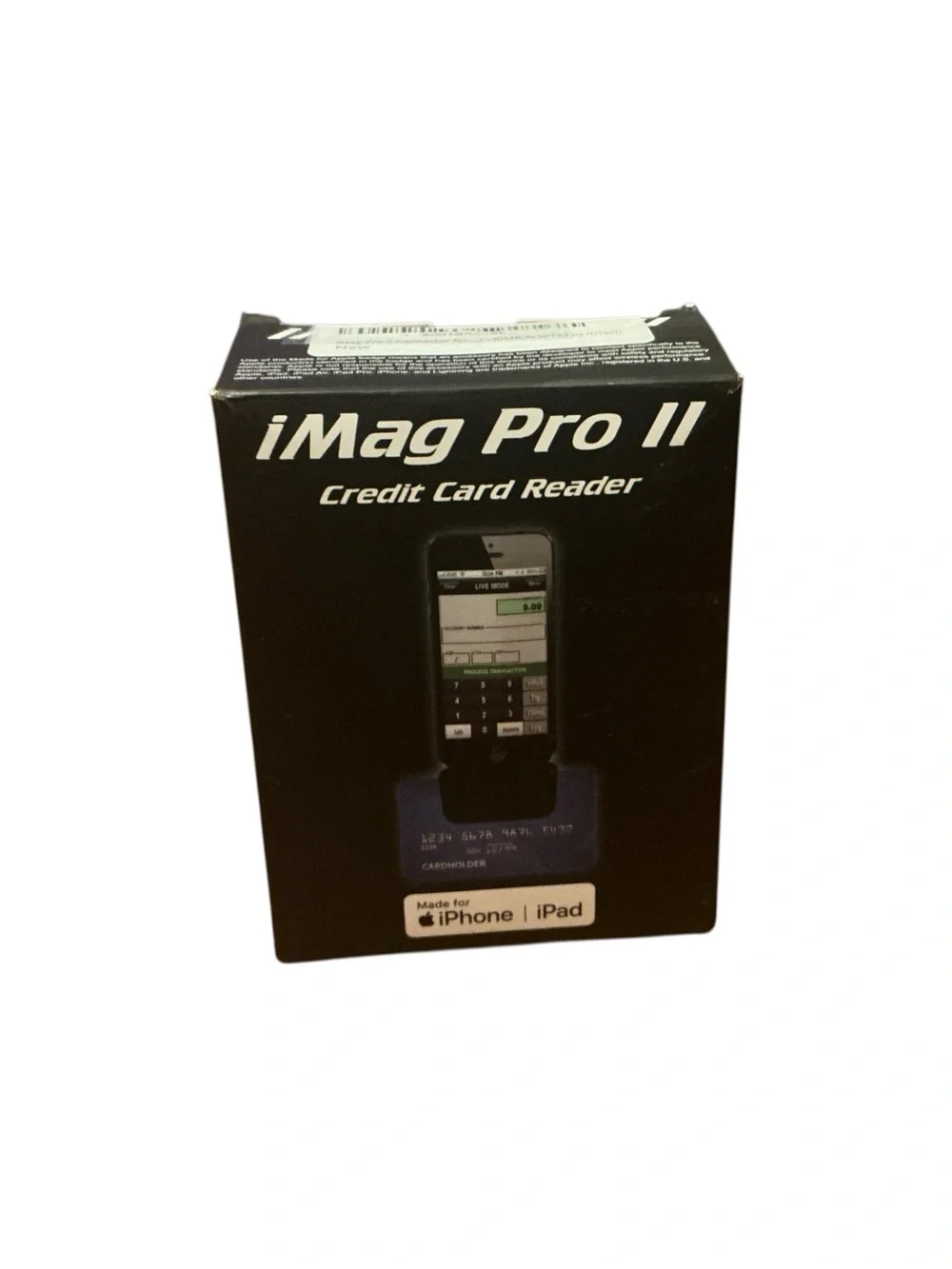 iMag Pro II Credit Card Reader for iPhone/iPad - Black